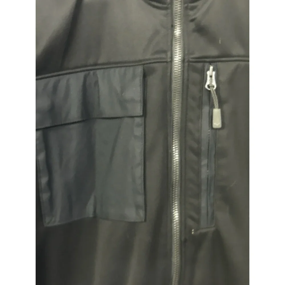 Moosejaw Black Technical Softshell Jacket - Men's Small -‎ Full Zip Gorpcore